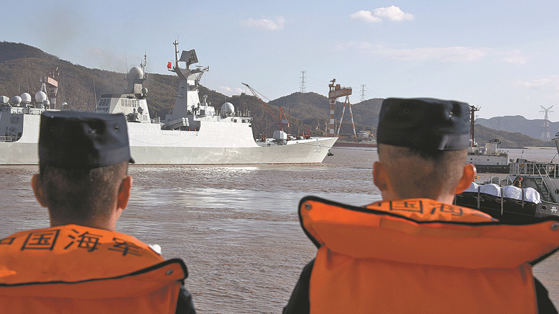 Sino-Russian joint naval exercise starts