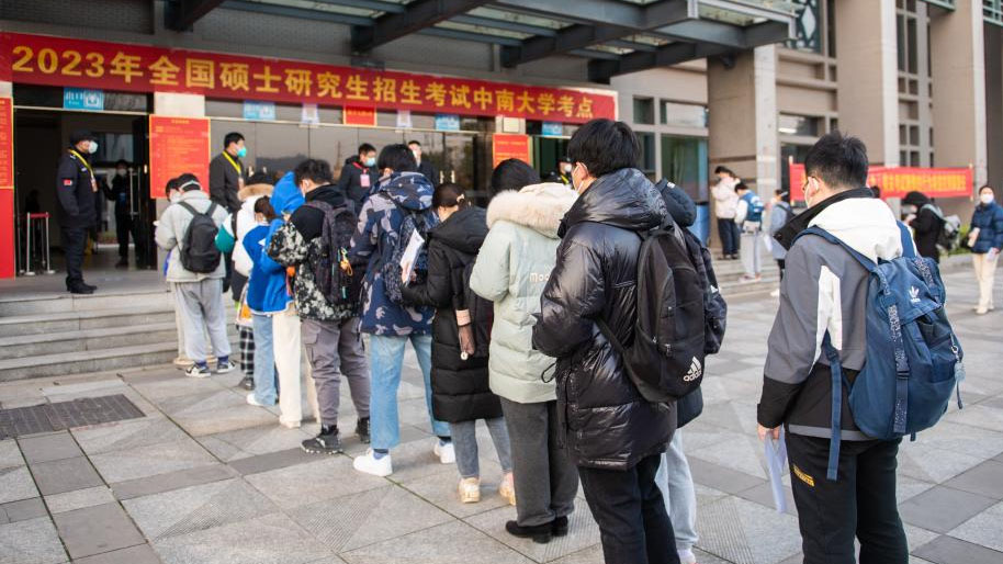 China's annual graduate school entrance exam kicks off