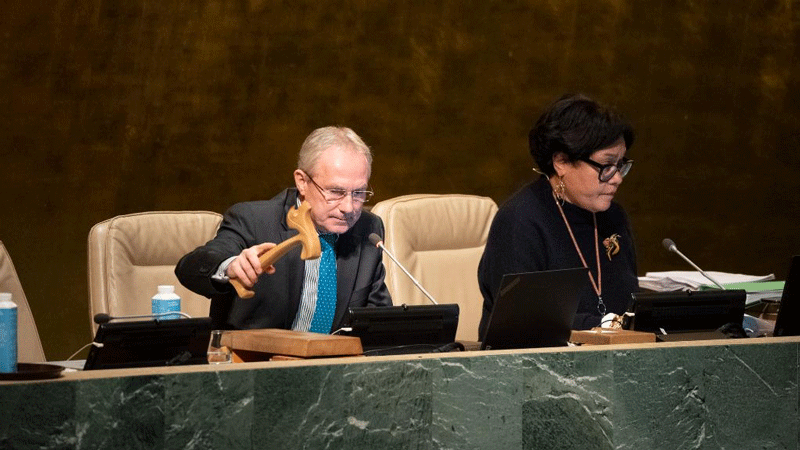 General Assembly approves UN regular budget for 2023