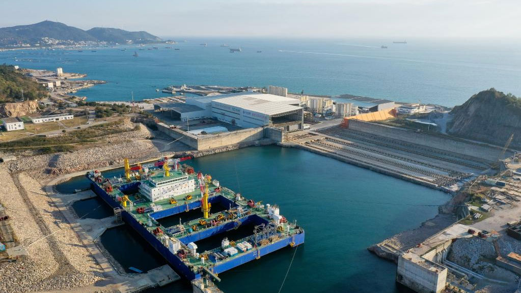 Prefabrication of immersed tube E23 of Shenzhen-Zhongshan highway underwater tunnel completed