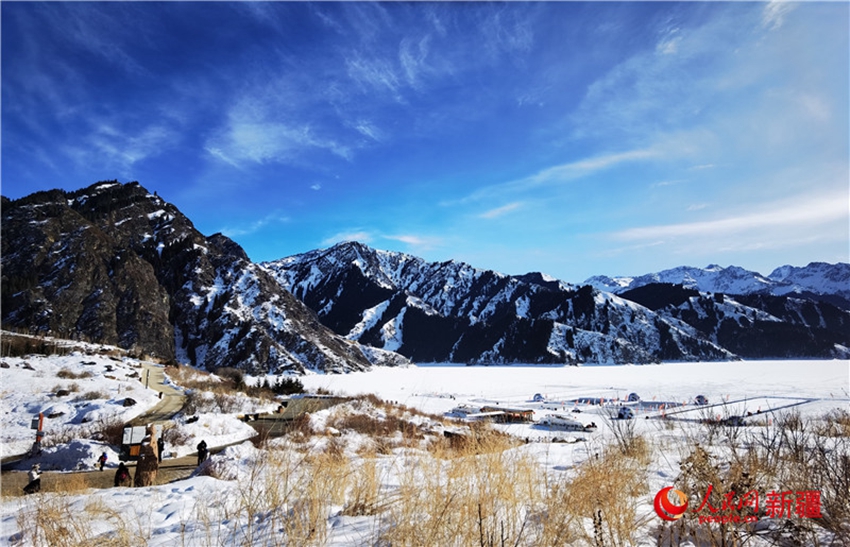 In pics: Magnificent winter view of Tianchi scenic area in NW China's Xinjiang
