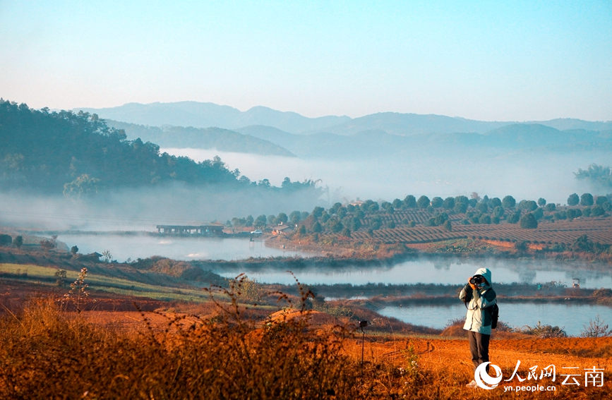 In pics: Picturesque misty scenery of Ning'er county, SW China's Yunnan