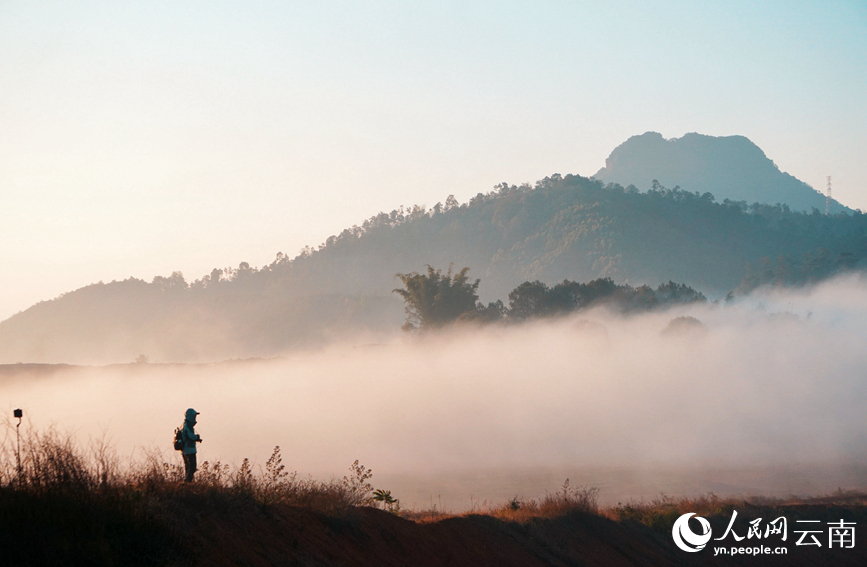 In pics: Picturesque misty scenery of Ning'er county, SW China's Yunnan