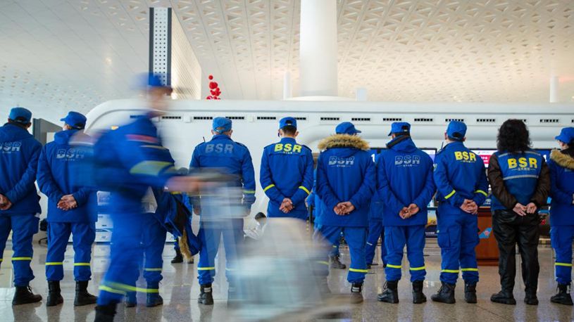 Chinese rescue team participates in earthquake relief efforts in quake-hit Türkiye