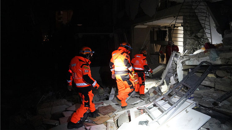 Chinese civil rescue team joins relief efforts in quake-hit areas of Türkiye