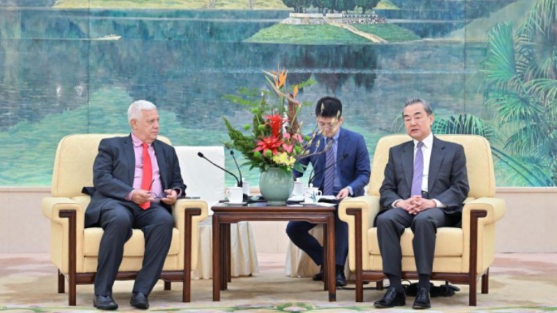 Senior Chinese diplomat meets delegation of Brazilian Workers' Party