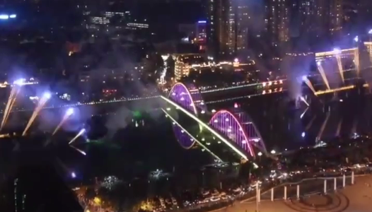 Behold, grand fireworks at Liuyang, a global fireworks production and trade base