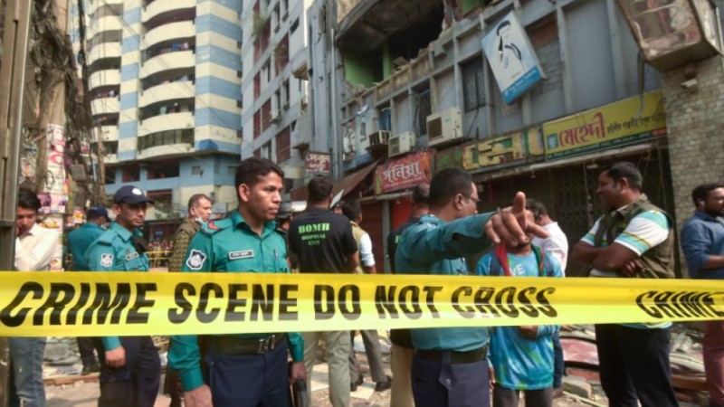 Office explosion kills 3 in Bangladeshi capital