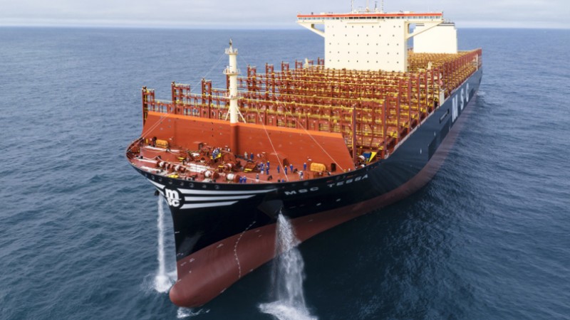 World's largest container ship delivered to buyer