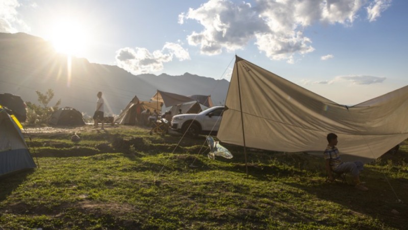 Camping is making a comeback in China