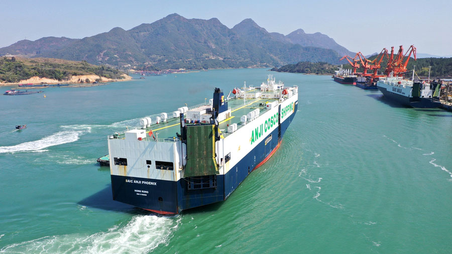 SE China’s Ningde opens its first ro-ro shipping route to Mexico