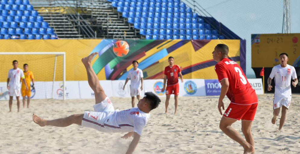 China makes comeback win over Lebanon at AFC Beach Soccer Asian Cup