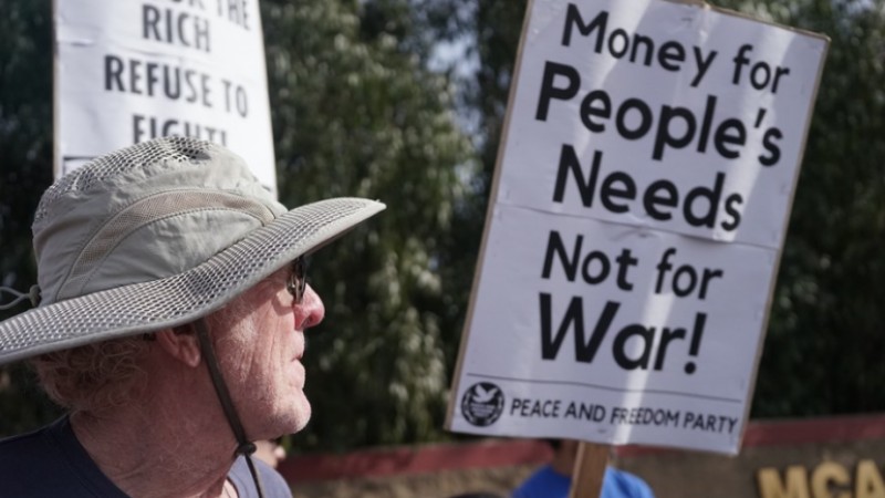 Anti-war rallies take place in southern California 20 years after U.S. invasion of Iraq