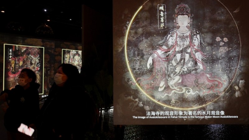 Digital technology revives treasured murals in Beijing