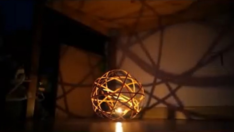 A special lantern that can be tossed, rolled