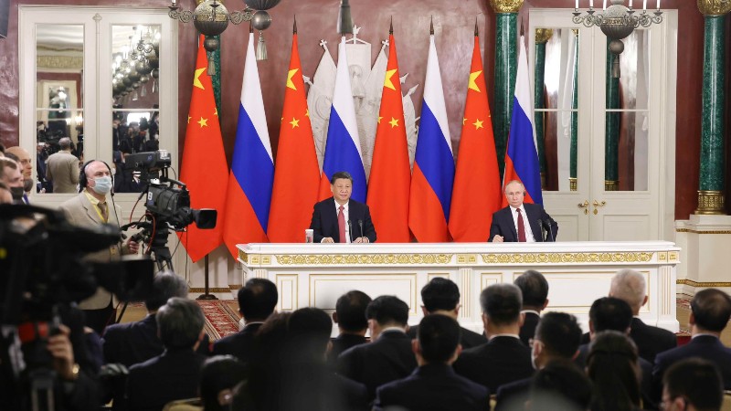 Xi: China-Russia relations have gone far beyond bilateral scope