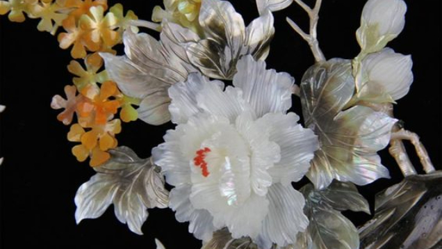 Making art from shells