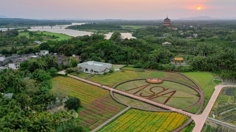 In pics: beautiful villages ready for Boao Forum