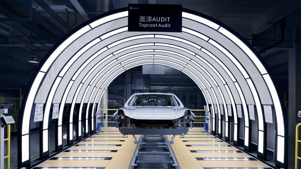 Chinese automaker builds intelligent factory for customized production
