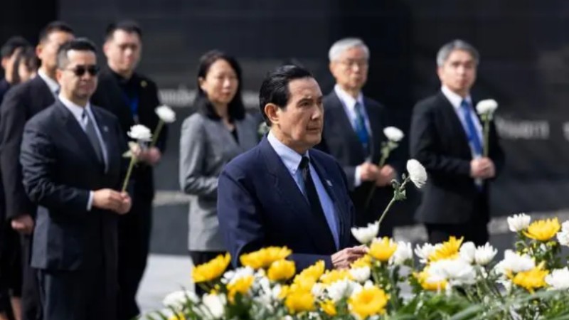 Ma Ying-jeou mourns victims of Nanjing Massacre