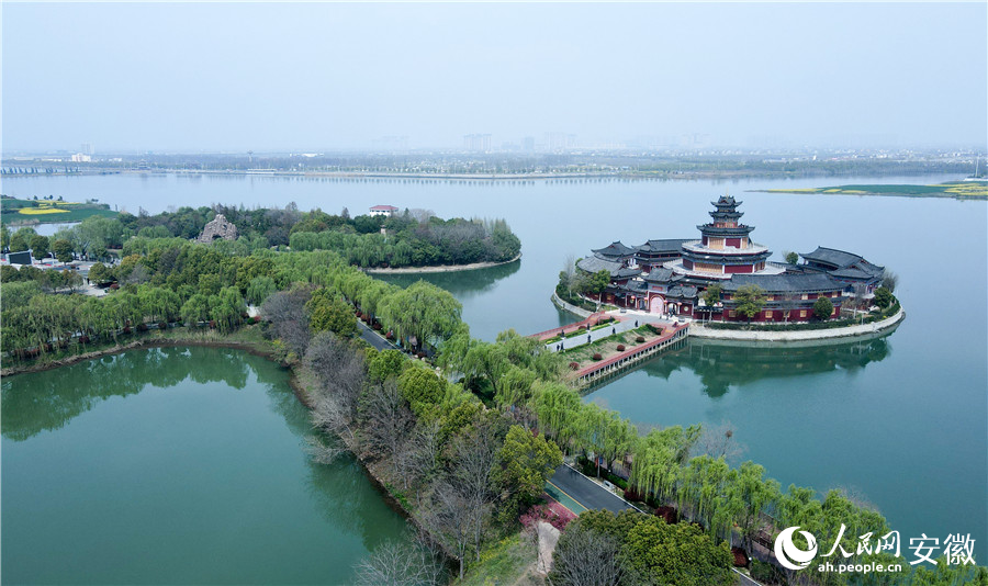 Fascinating spring scenery of Balihe scenic area in E China's Anhui