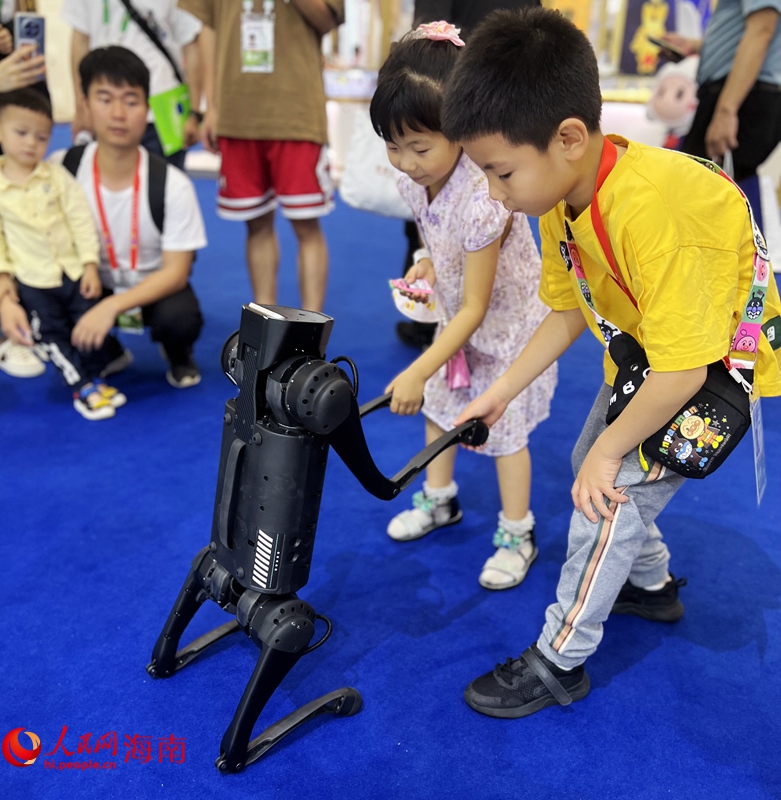 In pics: High-tech products shine at 3rd China Int'l Consumer Products Expo