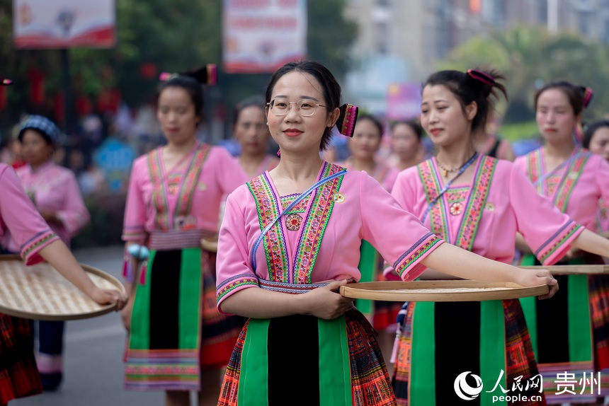 Traditional Sanyuesan Festival kicks off in SW China's Guizhou