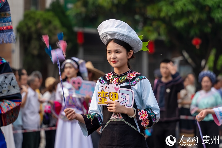 Traditional Sanyuesan Festival kicks off in SW China's Guizhou