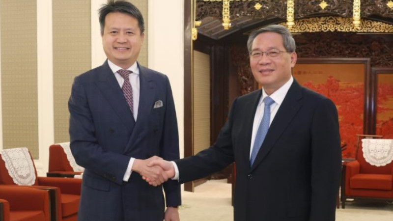 Chinese premier meets with WIPO director general in Beijing