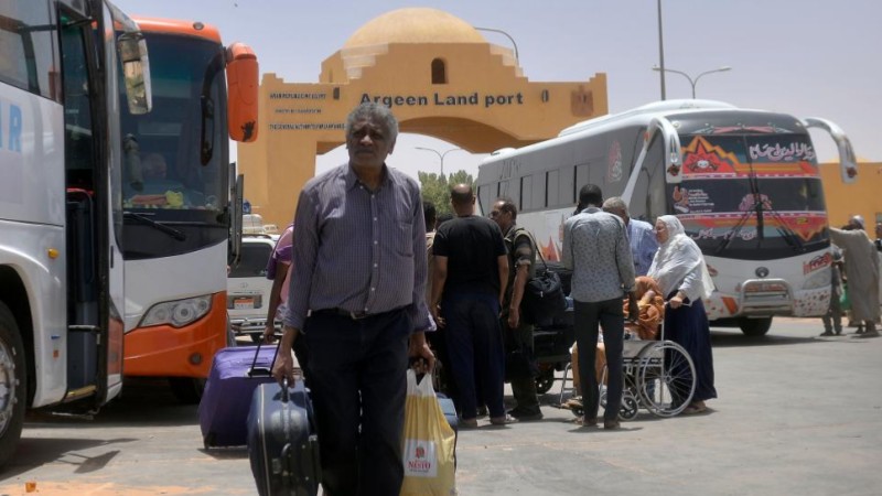 Egypt receives over 16,000 foreigners fleeing Sudan conflict