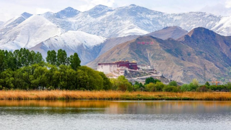 Scenery of Lhasa, SW China's Tibet