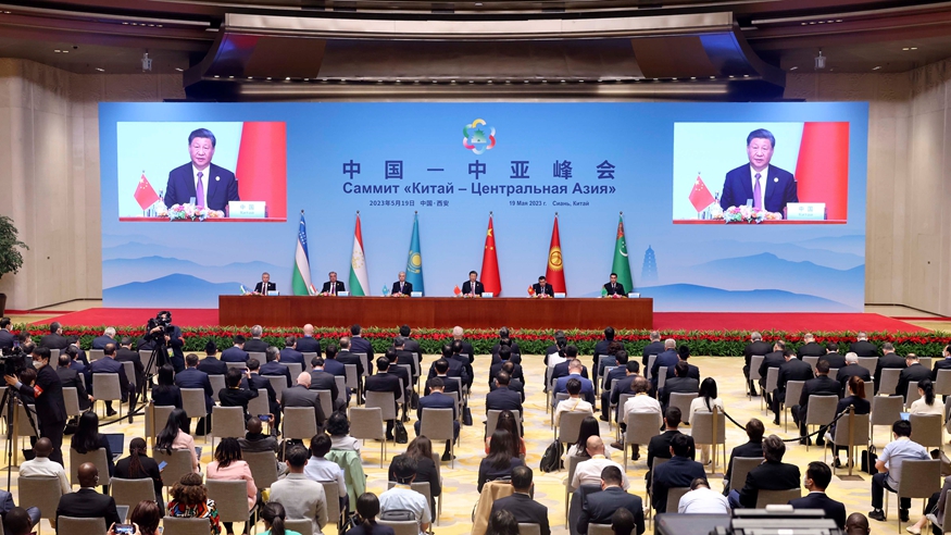 China-Central Asia relations contribute to regional peace, stability: Xi