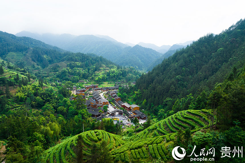 Traditional mountainous village in SW China's Guizhou prospers with renewed vigor