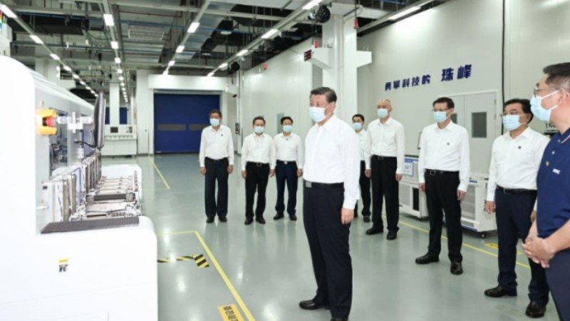 Xi inspects Suzhou in Jiangsu Province