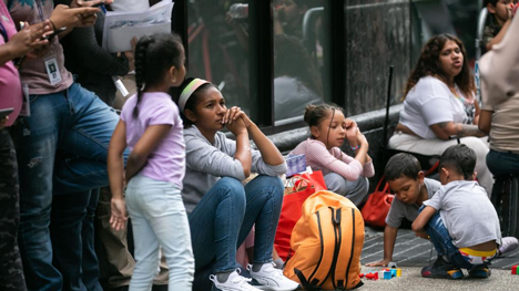 New York City struggles to accomodate influx of asylum seekers