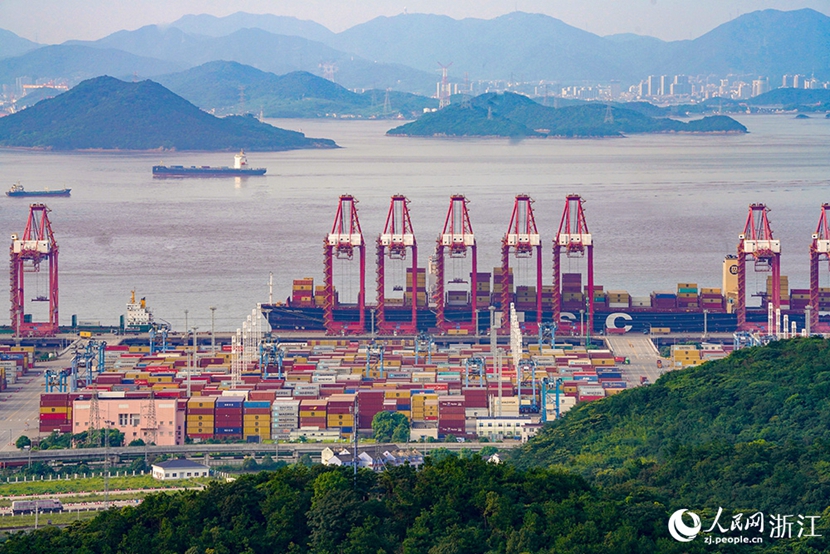 China's Ningbo-Zhoushan Port has 125 BRI-related sea routes
