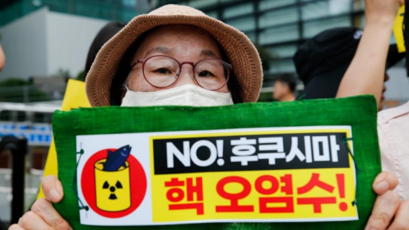 S. Koreans condemn Japan's nuke wastewater dumping decision