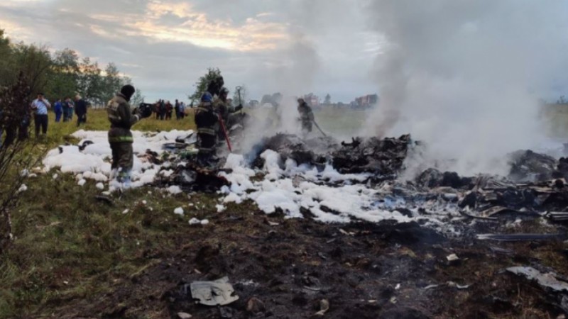 Wagner chief killed in plane crash near Moscow