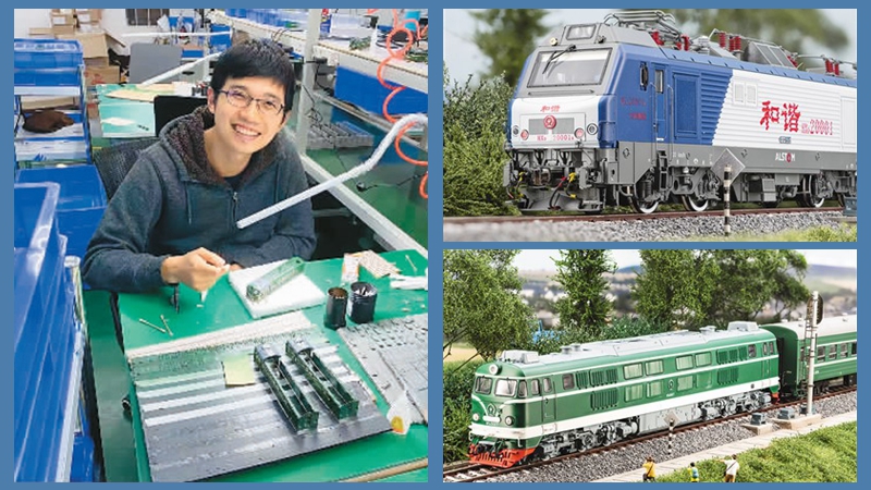 Man finds career in building model trains