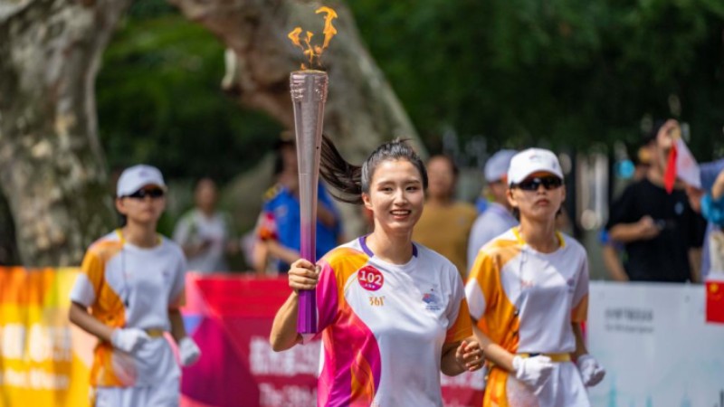 Torch relay to showcase beauties of cities in east China