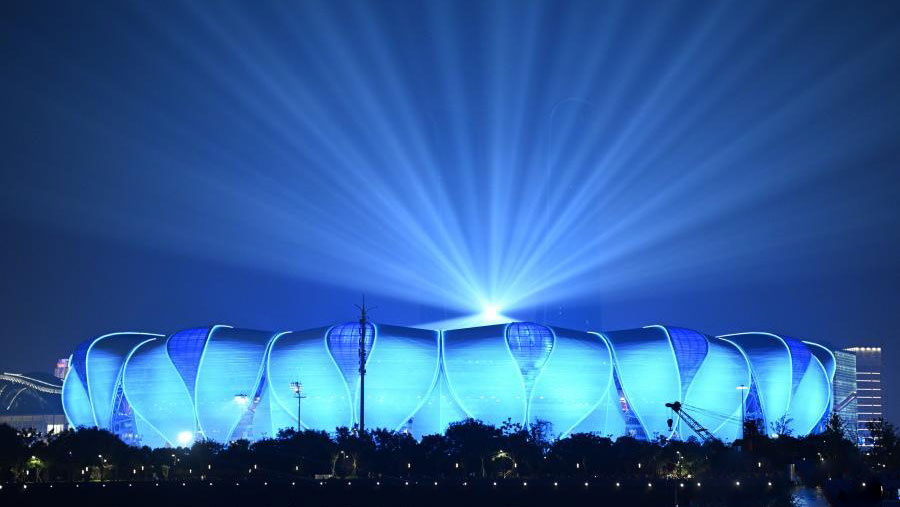 'Big Lotus' shines during last rehearsal for 19th Asian Games