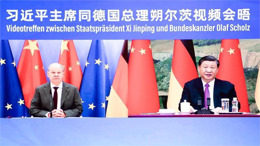 Xi: Deepening cooperation between China, Germany benefits peoples
