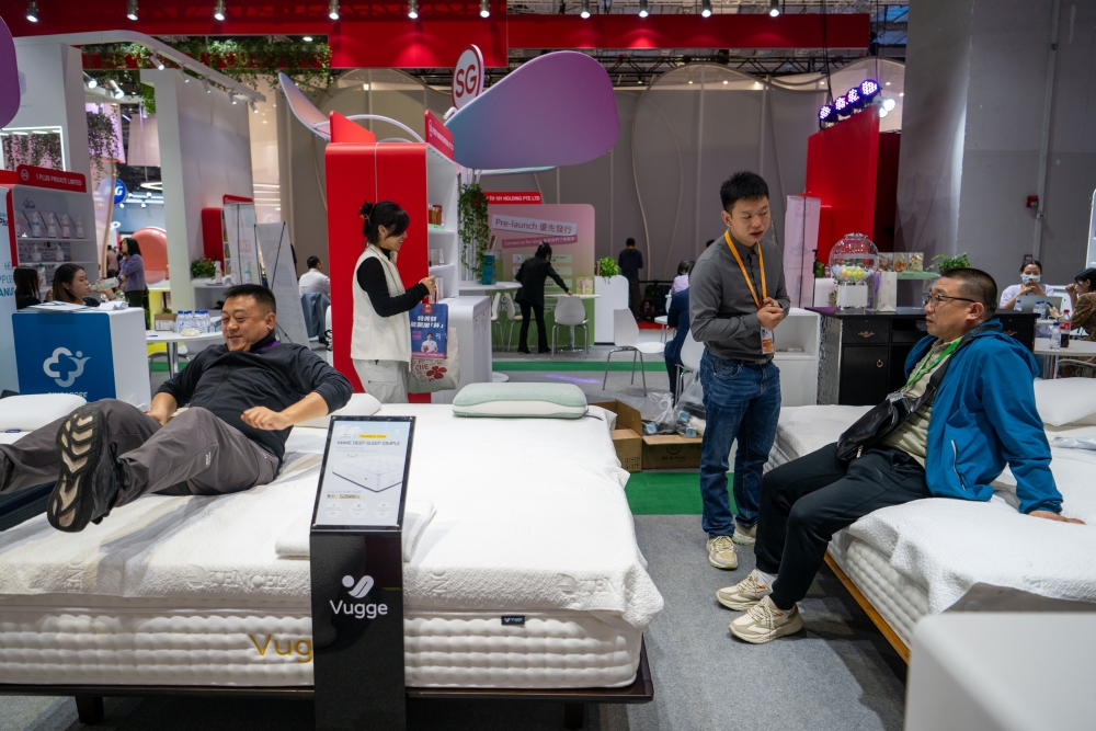 CIIE provides good opportunity for visitors to experience global products