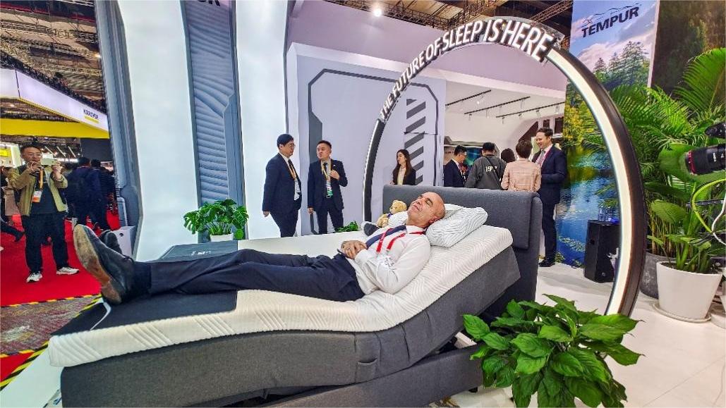 Tempur looks to achieve greater presence in Chinese market through CIIE