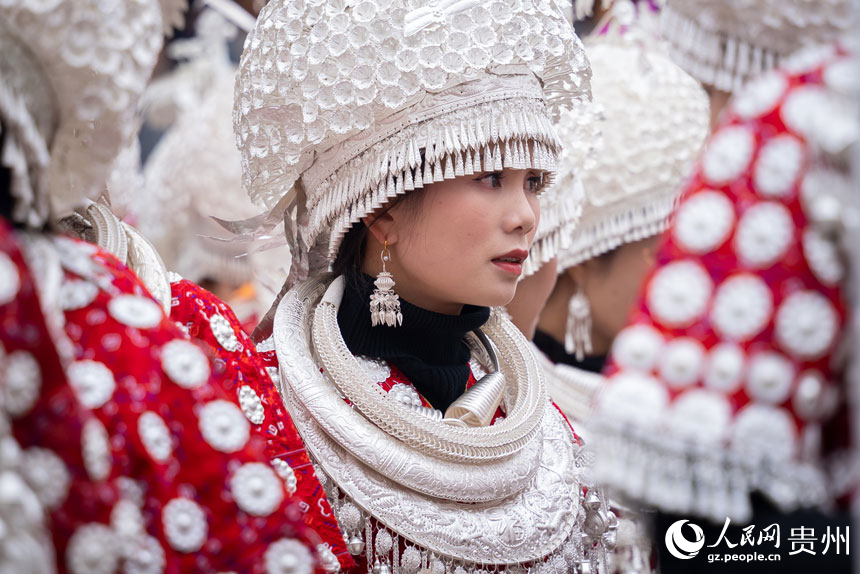 Miao people celebrate traditional Lusheng festival in SW China’s Guizhou