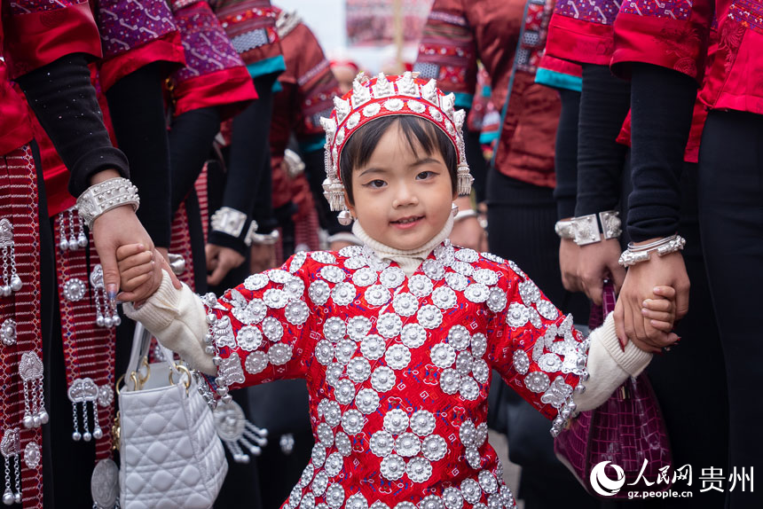 Miao people celebrate traditional Lusheng festival in SW China’s Guizhou