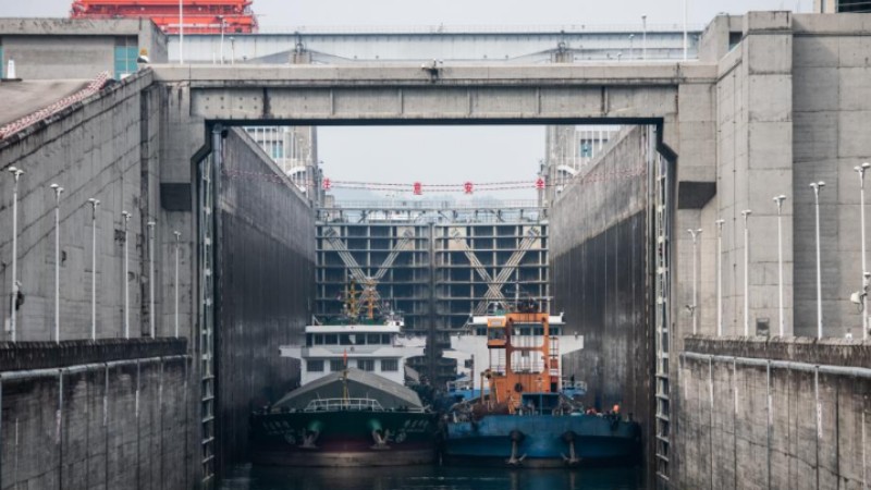 Shipping throughput of Three Gorges Dam reaches 160 million tonnes