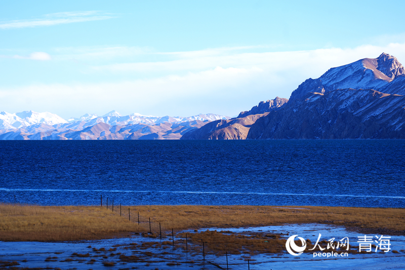In pics: spectacular scenery of Donggi Cona Lake in NW China's Qinghai