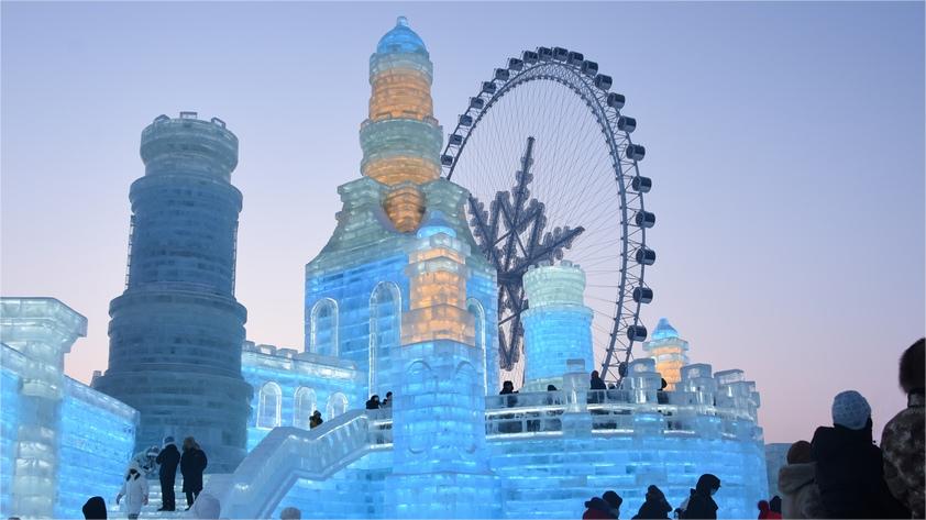 A glimpse into winter fun in China's 'ice city' Harbin