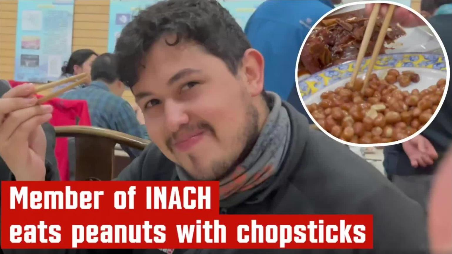 Cultural exchange in Antarctica: Chileans choose chopsticks at China's Great Wall Station
